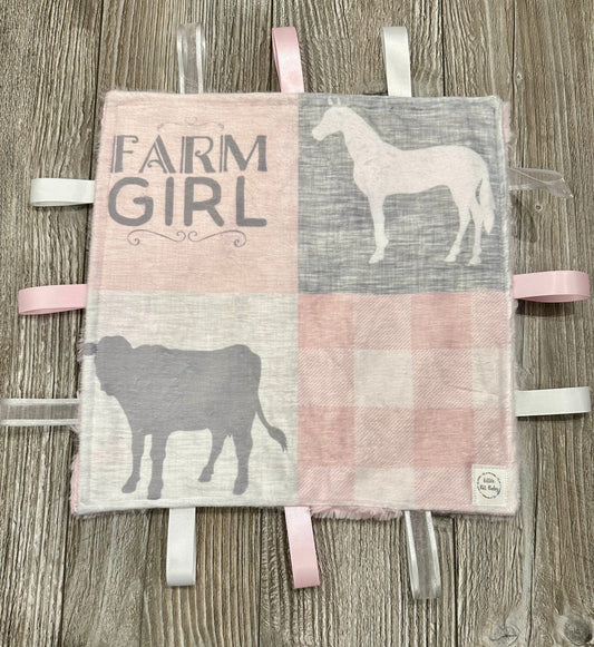 Pink Farm Girl (Print 1) WITH Crinkle
