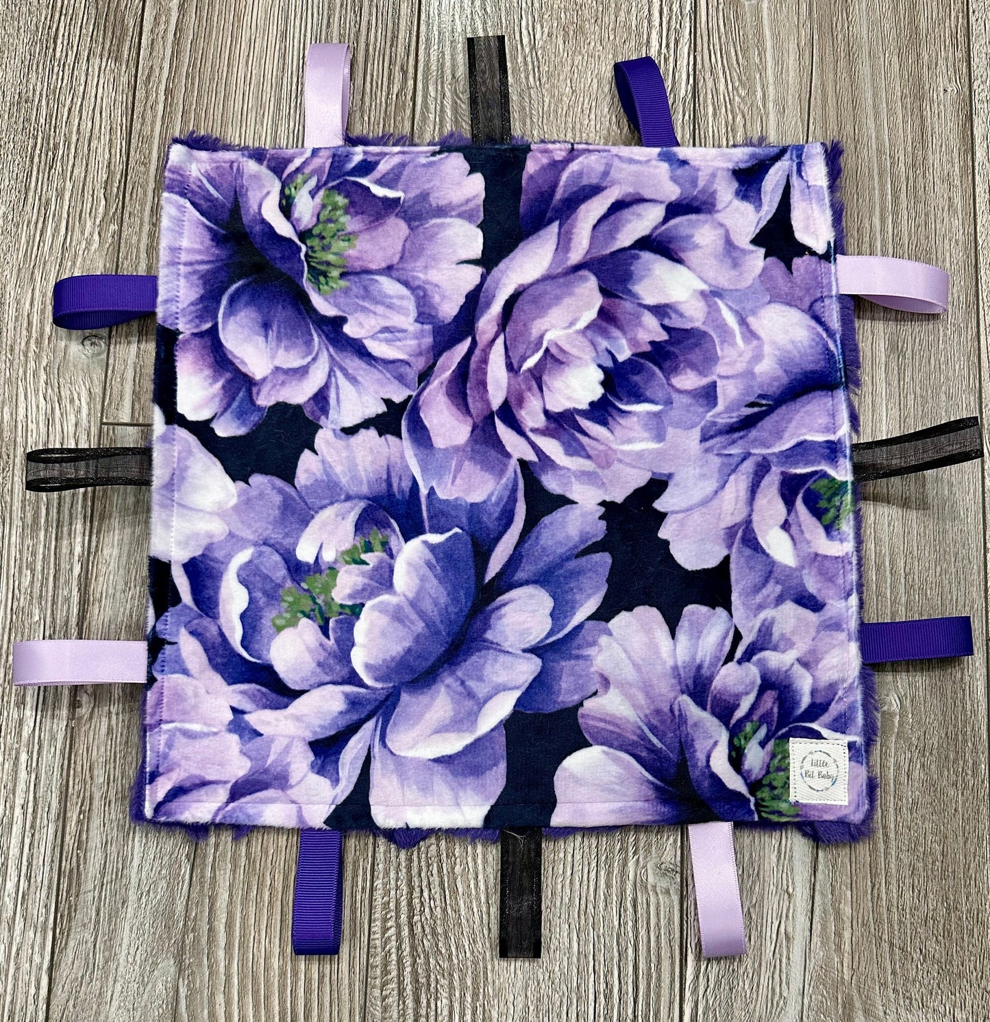 Purple Florals WITH Crinkle