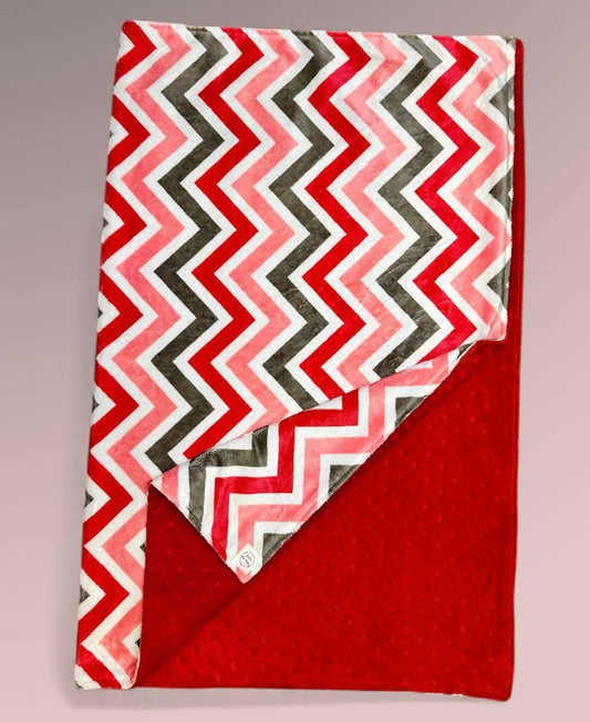 Red and Pink Chevrons