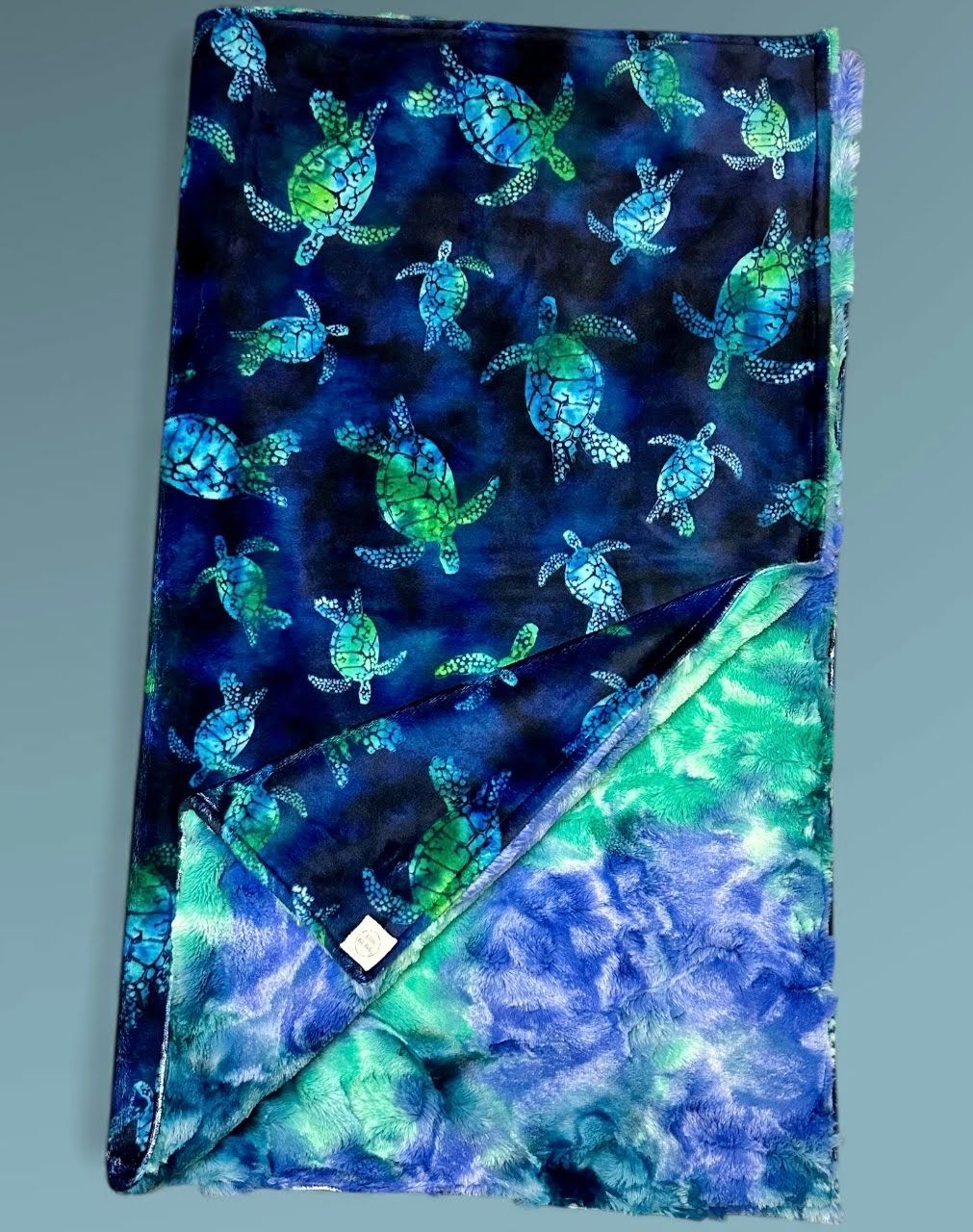 Sea Green and Blue Turtles