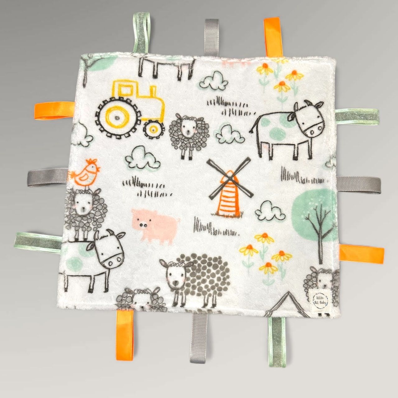 Silver Farm Animals WITH Crinkle