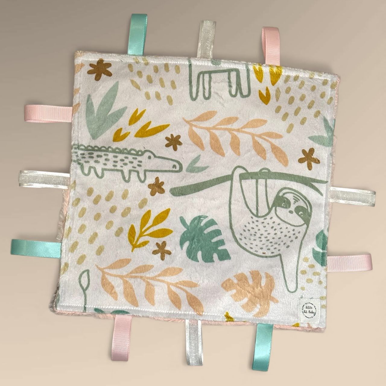 Light Coral Jungle WITH Crinkle