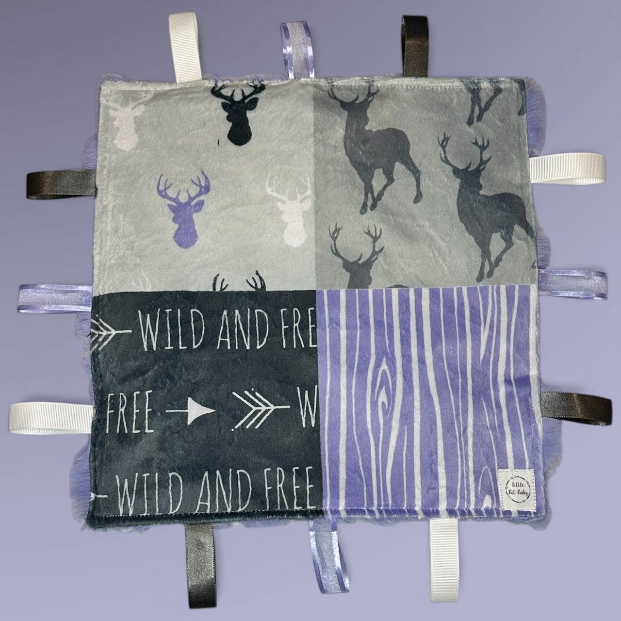 Lavender Bucks (Print 2) WITH Crinkle