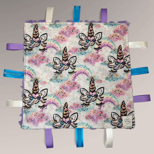 Purple Mermaid Horns WITH Crinkle