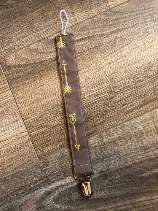 Brown With Gold Arrows