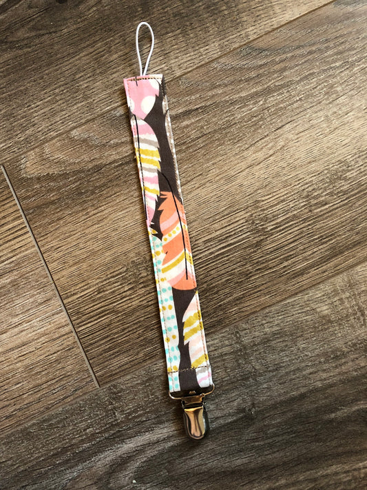 Brown With Colorful Feathers