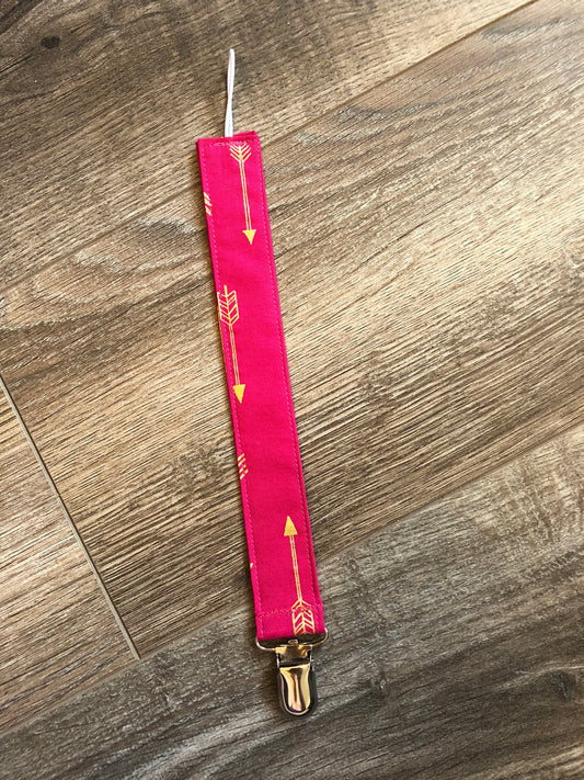Pink with Gold Arrows