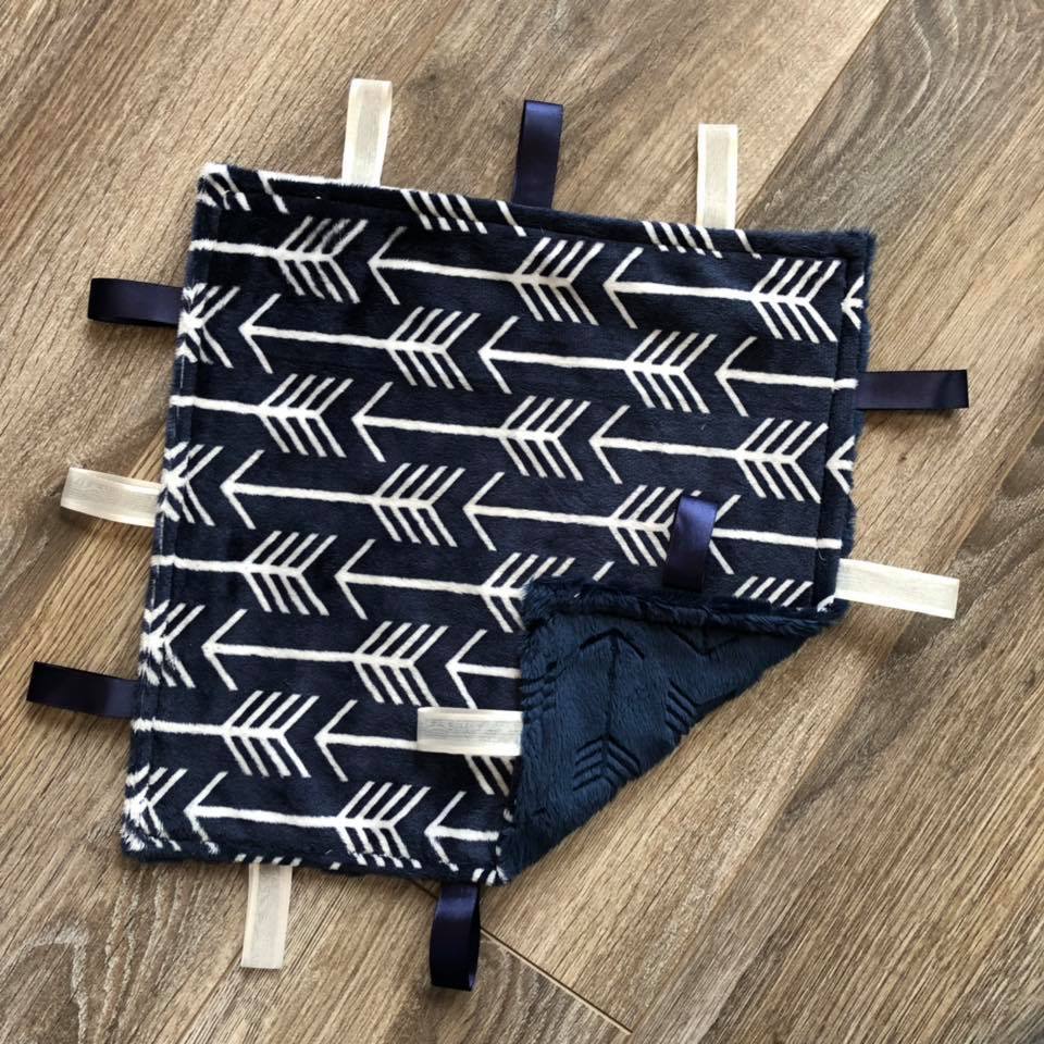 Navy with Arrows WITH Crinkle
