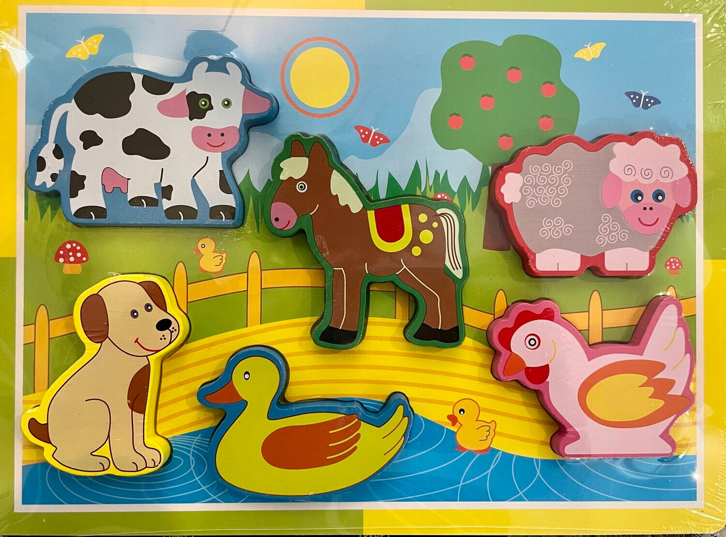 Cartoon Puzzle Board