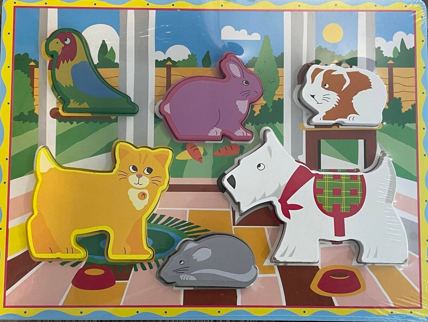 Cartoon Puzzle Board