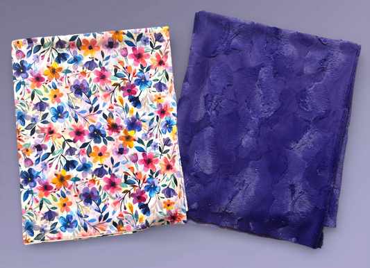 Purple Painted Petals