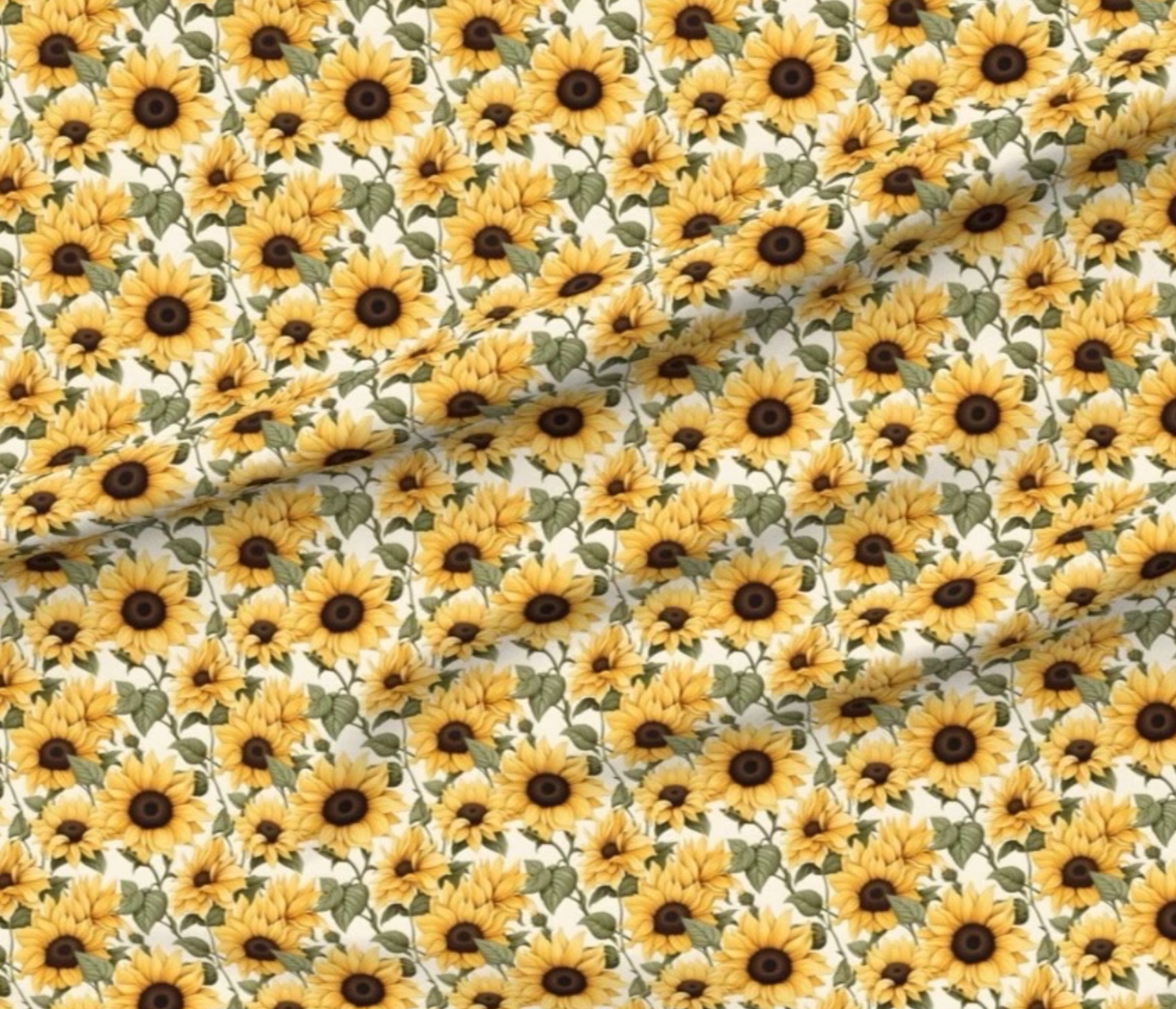 Yellow Sunflowers for Rebecca Toddler Size with Embroidered Name