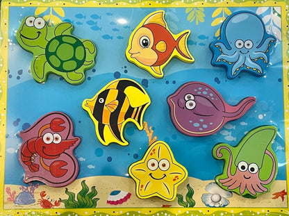 Cartoon Puzzle Board