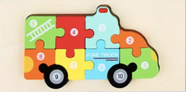 3D Object Puzzle - Variation 2