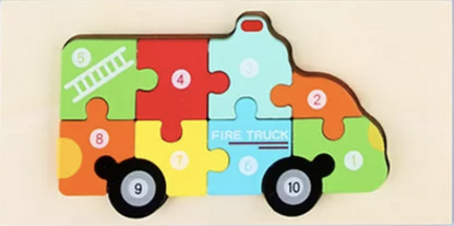 3D Object Puzzle - Variation 2
