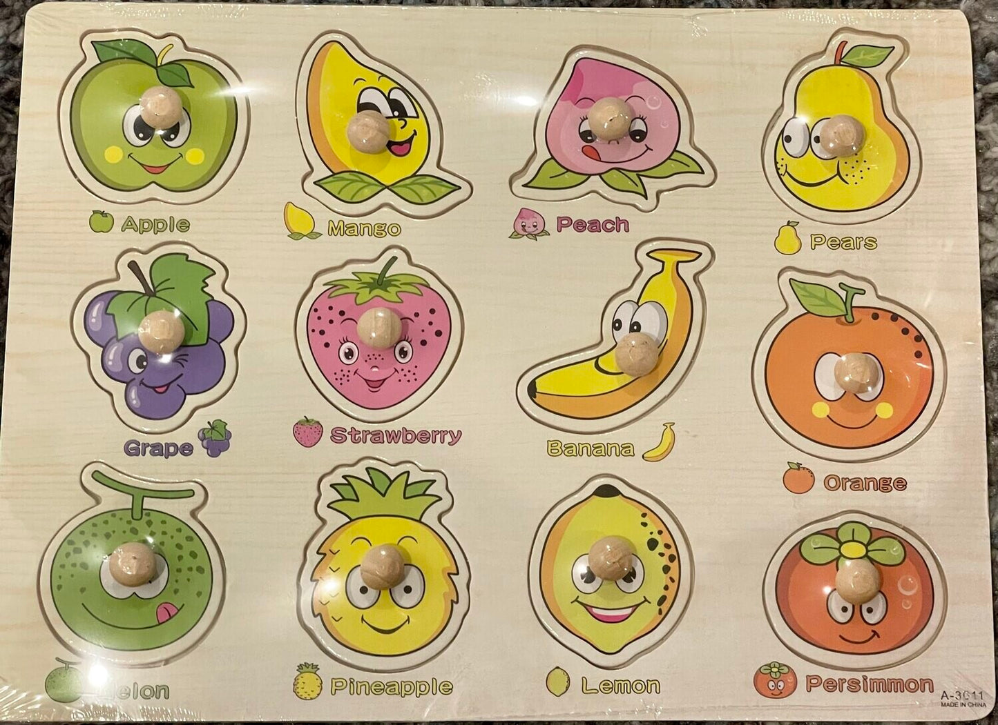 Animal Shape Sorting Board