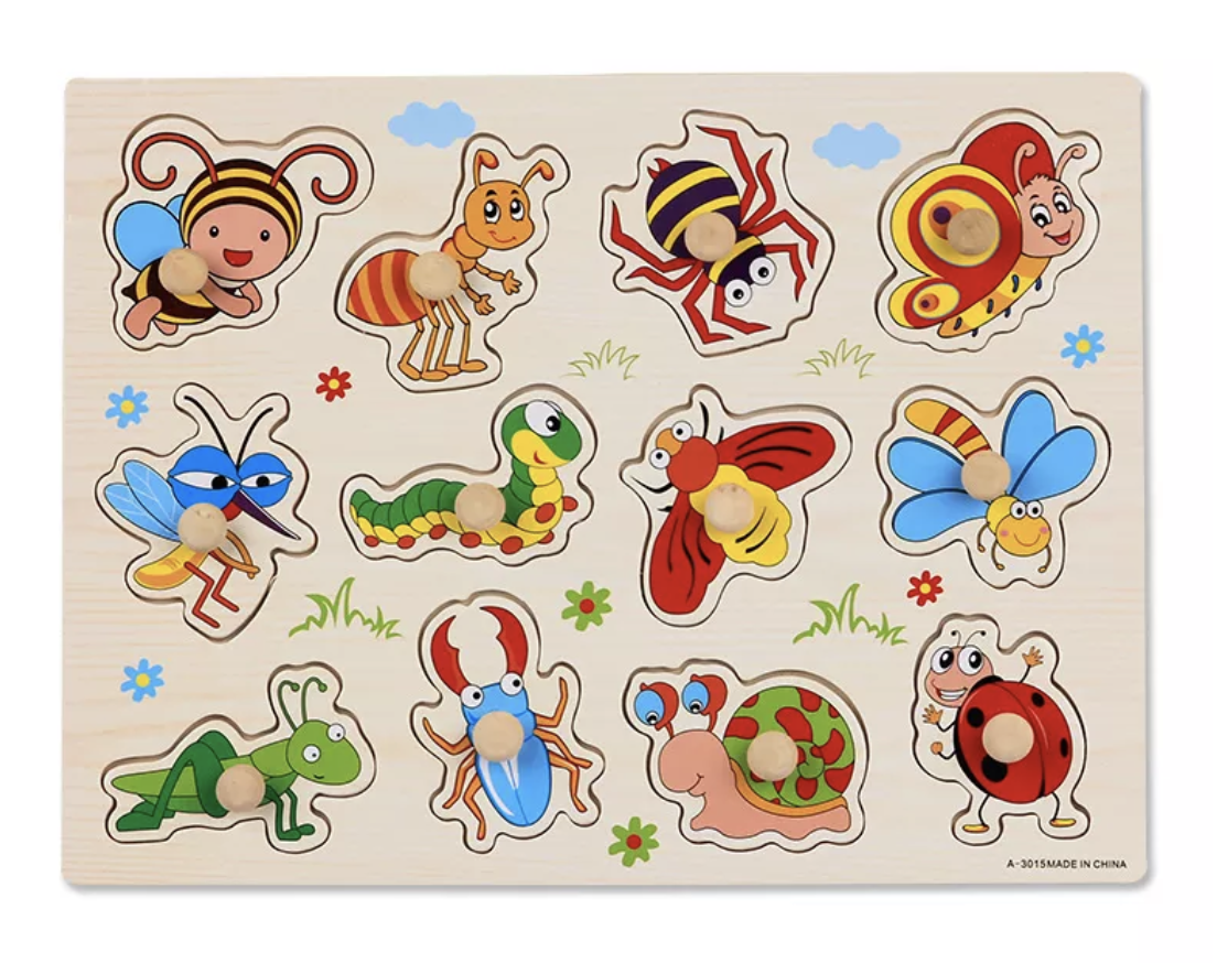 Animal Shape Sorting Board