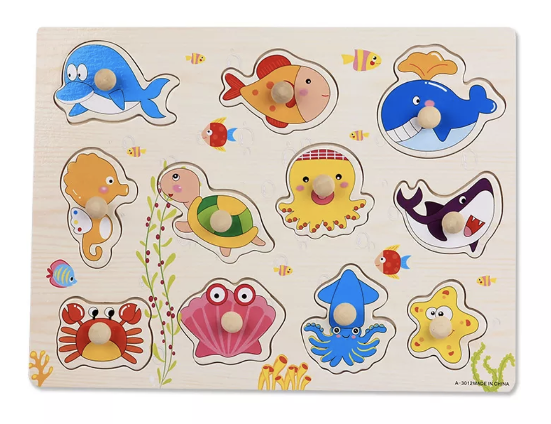 Animal Shape Sorting Board