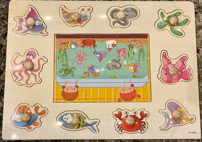 Animal Shape Sorting Board